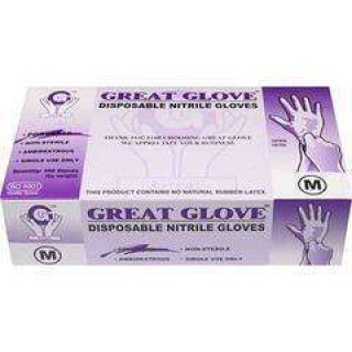 Great Gloves, Powder-Free, Size M